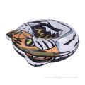 Inflatable heavy duty Animal Tiger Inflatable Snow Tube